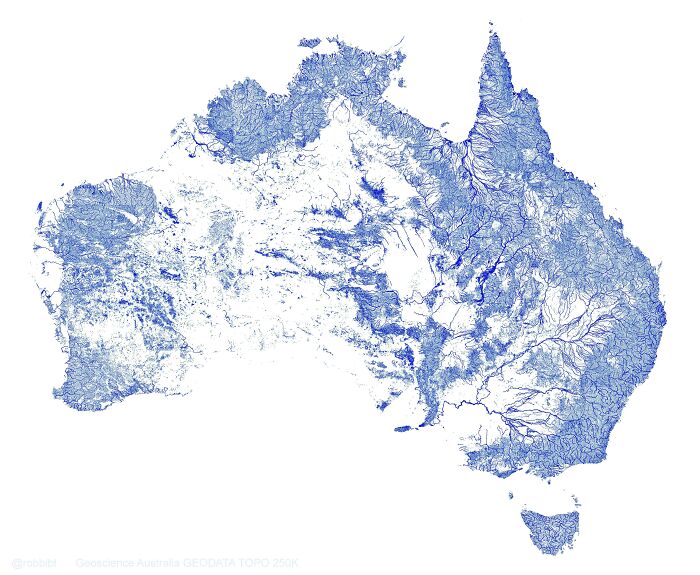 The Massive Number Of Rivers In Australia