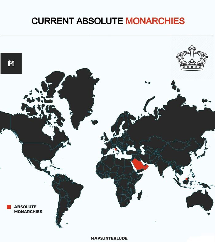 Current Absolute Monarchies