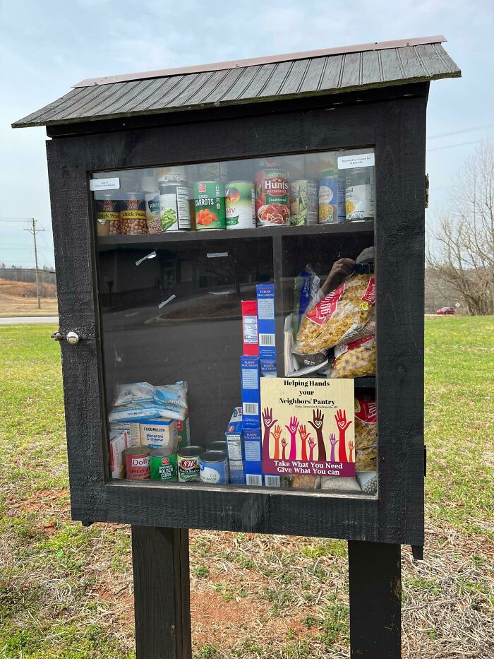 Mini Food Pantry - Jonesville, NC - Should Be One in Every Town