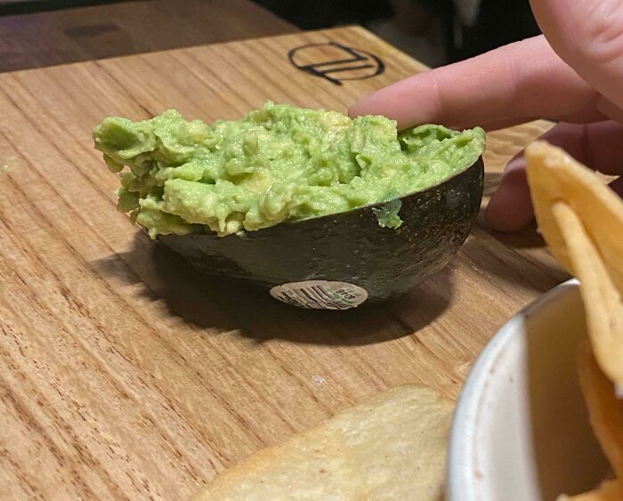Tonight’s Special… An $8 Avocado Half With Salt Labeled As “Guacamole”