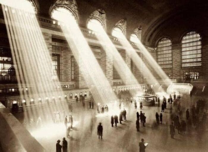 Is It Possible The Architects Had This In Mind When They Designed Grand Central Station? (1934)