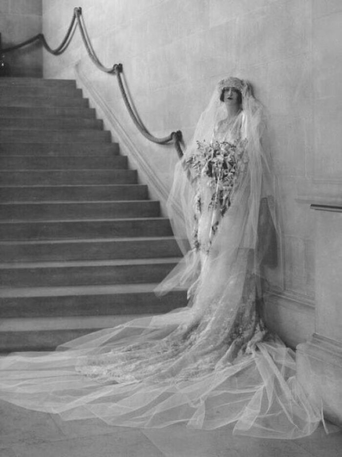 The Cornelia Vanderbilt Wedding Portrait. (1924)