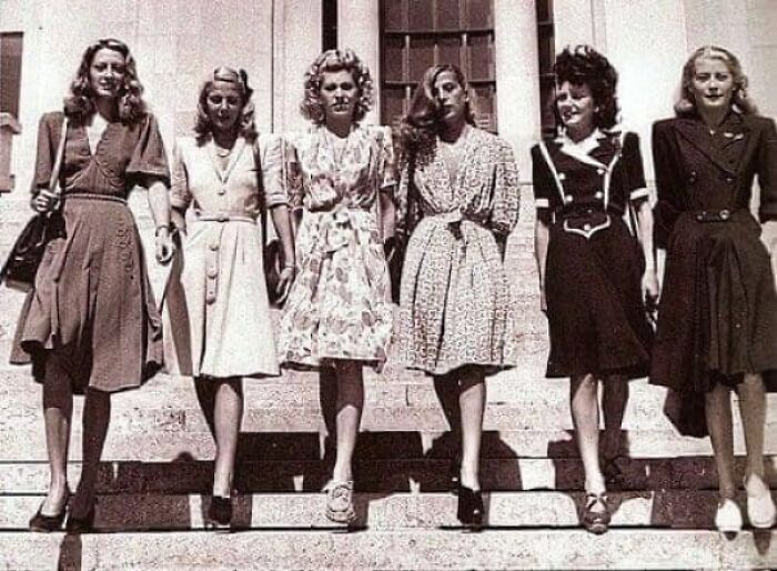 Styling Ladies Of The 1940s.
