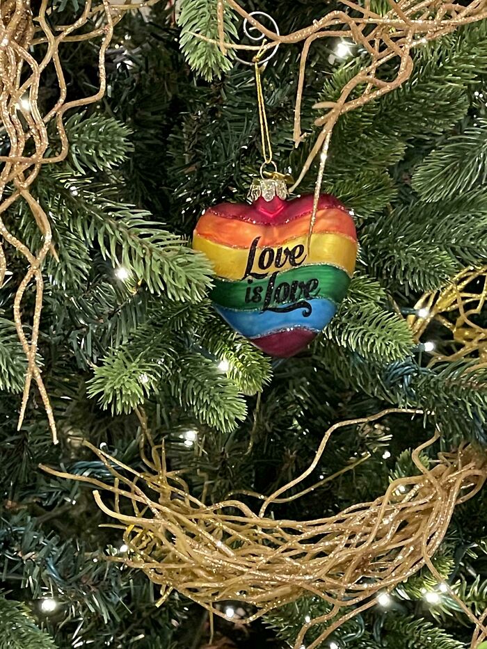 I Came Out When I Was 14 (Now 35) And To Say My Parents Weren’t Thrilled Is A Complete Understatement. But Last Night, 21 Years Later, I Saw This Little Ornament On Their Tree 