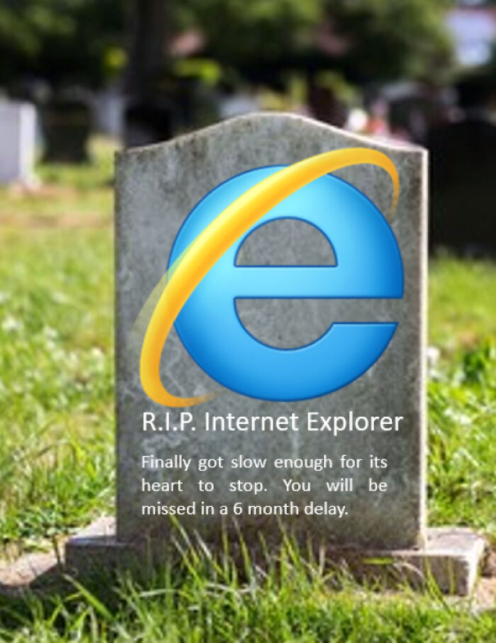 R.i.p. Internet Explorer