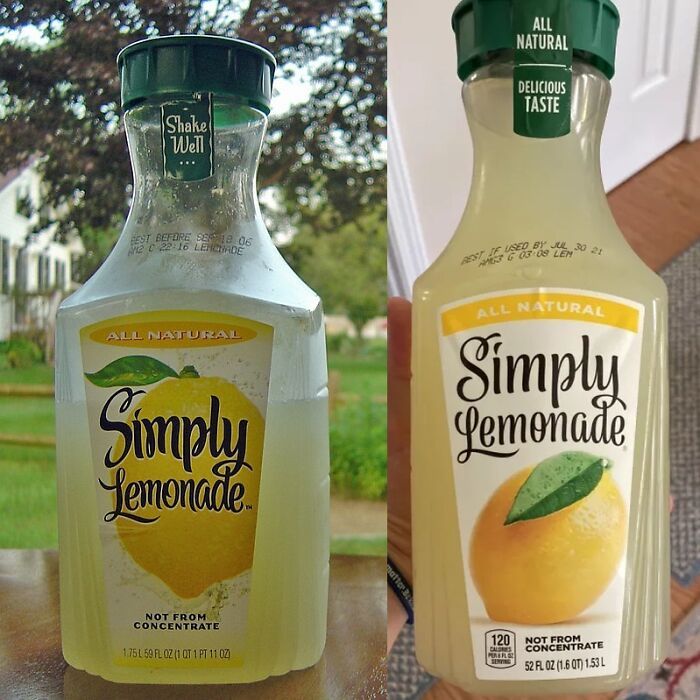 Simply Lemonade Have Gone From 64oz To 59oz To 52oz Over The Years While The Price Has Remained The Same Or Increased