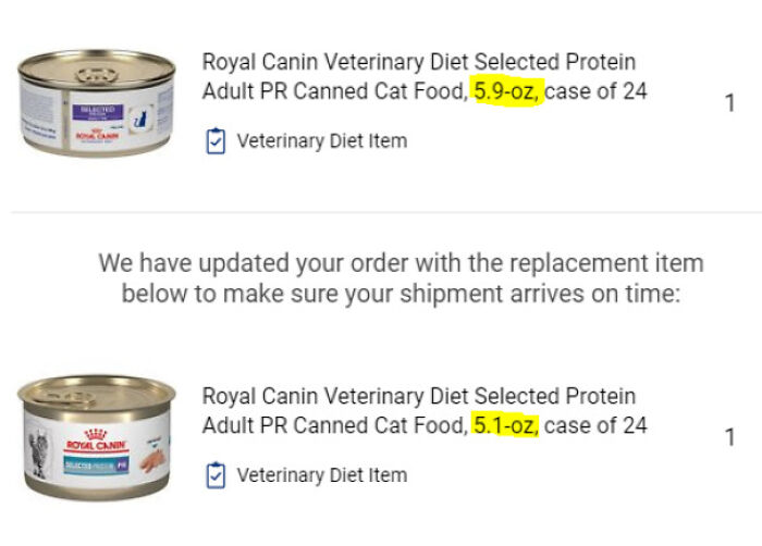 Same Price For 3 Cans Less Worth Of Cat Food. 3 More Cases A Year I'll Have To Buy