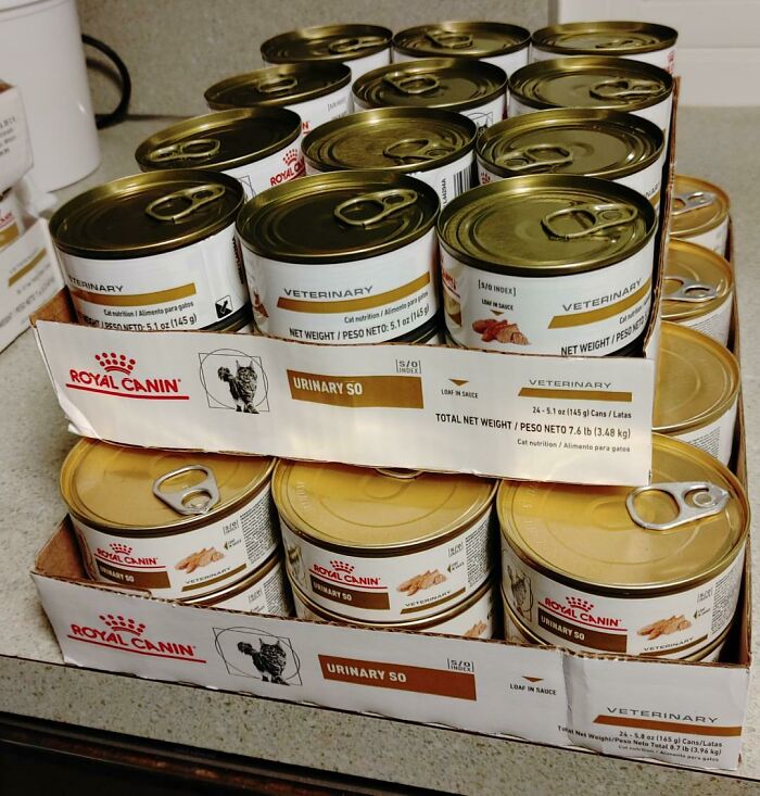 Cat Food. Was $55 For 24, 5.8 Oz Cans. Now $62 For 24, 5.1 Oz Cans. That's .7 Oz. Less Per Can, And $7 More Per Case title=Cat Food. Was $55 For 24, 5.8 Oz Cans. Now $62 For 24, 5.1 Oz Cans. That's .7 Oz. Less Per Can, And $7 More Per Case