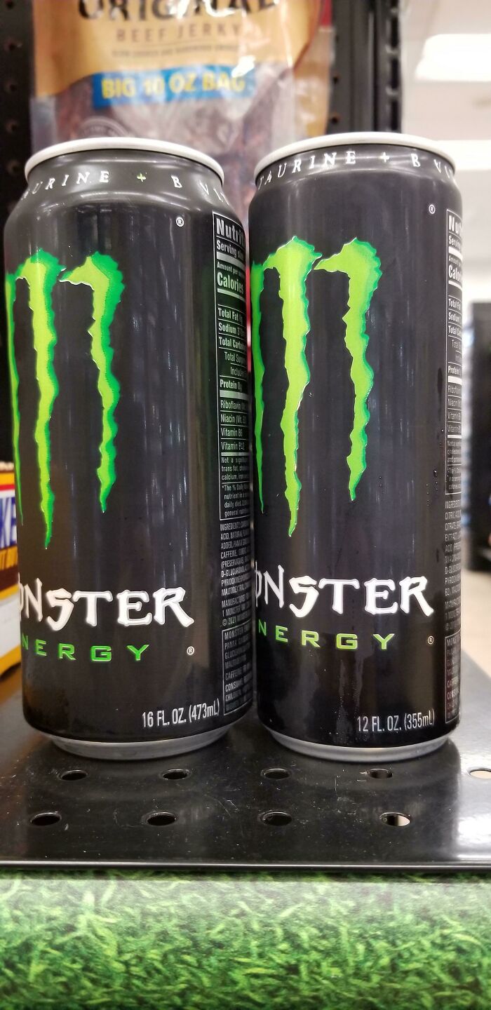 Monster Coming In With Some Scary 25% Shrinkflation