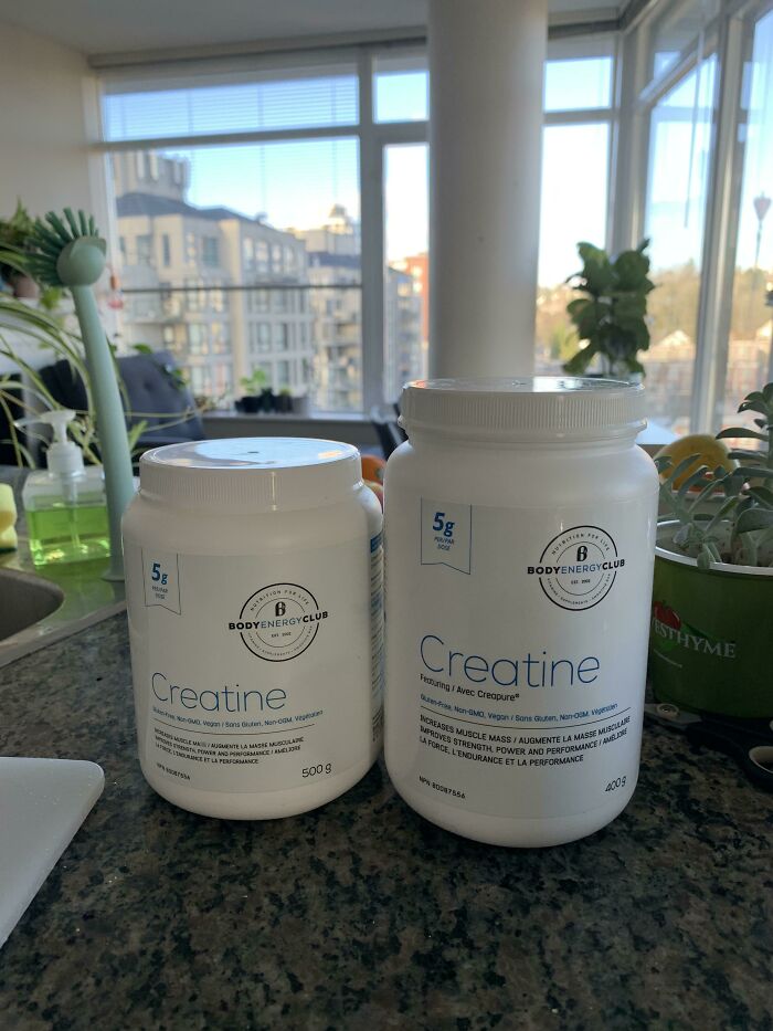 Creatine Went Up $7, For 100g Less But In A Bigger Container! And Smaller Serving Scoop