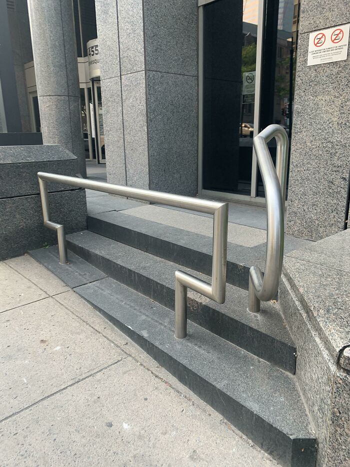 This Staircase To A Building