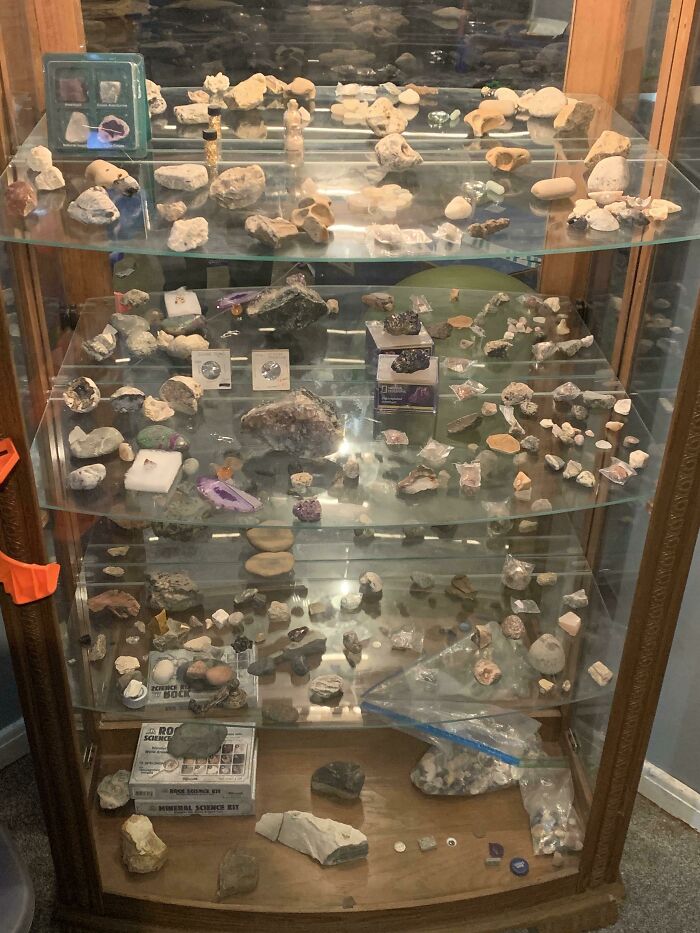 My 9-Year-Old's Rock Collection