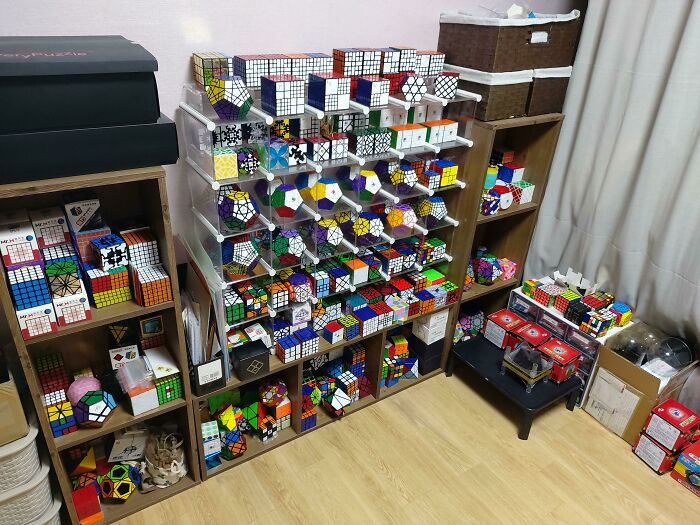 I'm A Korean Cuber. Let Me Show You My Collection