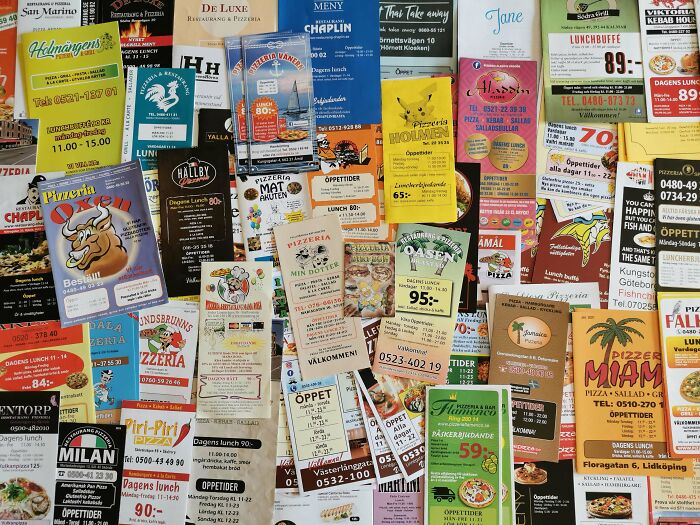 I Recently Passed My Goal Of Having 800 Menus From Over 400 Restaurants In My Collection. Here Is A Photo Of Some Of The Menus I Collected This Summer