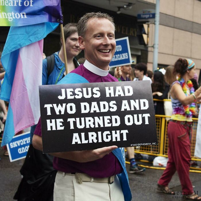 This Was One Of The Best Protest Signs At Pride