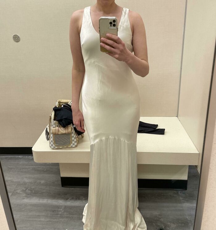 My Sister Is Getting Married. This Is The Dress One Of Her Bridesmaids Bought