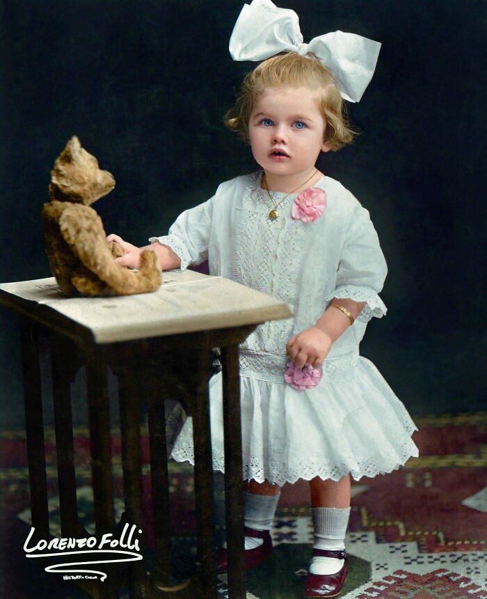 Lucille Désirée Ball At The Age Of Two, 1913.