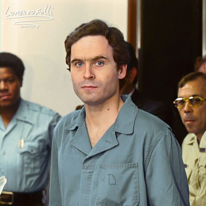 Ted Bundy 31 Years Old, In Custody, Florida, July 1978, 10 Years Before His State Execution In 1989.