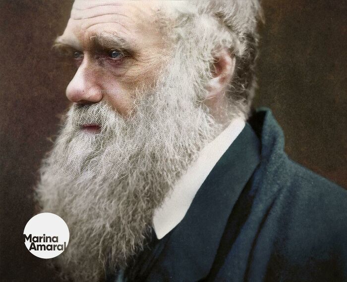 Charles Darwin, September 1868.
