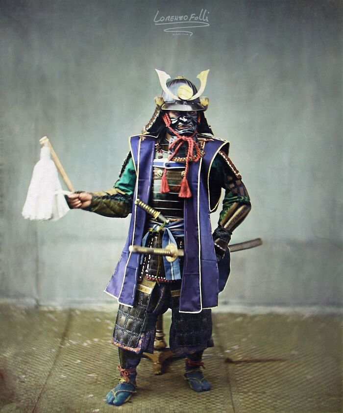 The Tycoon Samurai Commander Koboto Santaro, 1860. Photo By Felice Beato.