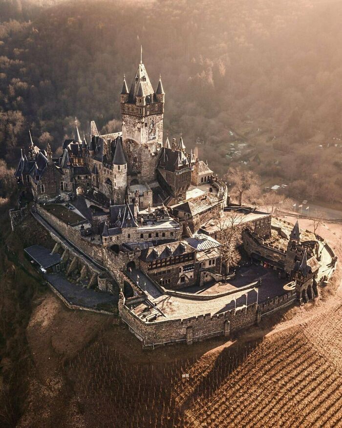 The Imperial Castle In Cochem, Germany