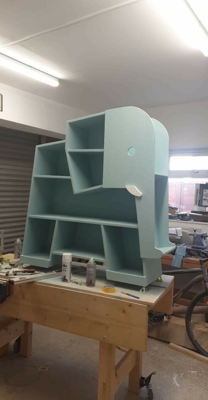 I Made A Bookshelf For A Safari Themed Nursery