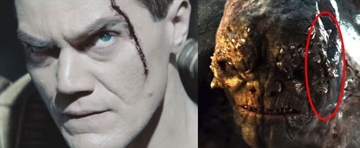 In Batman V Superman (2016), Since Doomsday Was Created Using Another Character's Body, It Retains The Scars They Received In An Earlier Movie