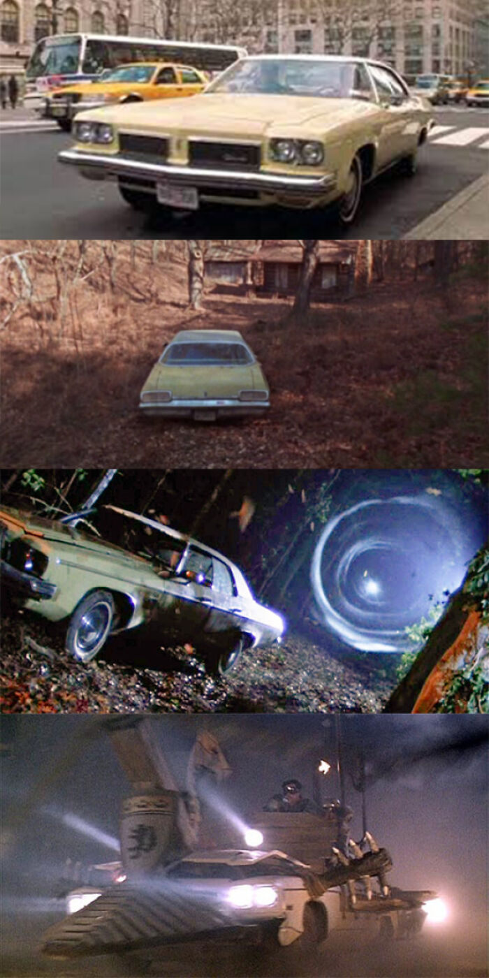 The 1973 Oldsmobile Delta 88 Is An Iconic Car That Makes An Appearance In Almost All Of Sam Raimi's Films Starting From The Evil Dead(1982). Sam Raimi's Father Originally Bought The Car In 1973 And It Has Become A Trademark In His Films