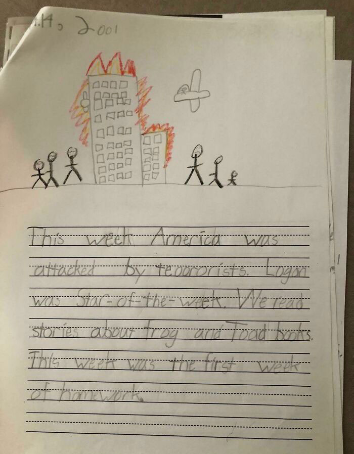 Flashback To When I Was 6 Years Old And Didn’t Totally Understand The Severity Of 9/11 When It Happened