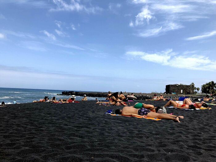 This Beach Has Jet-Black Sand