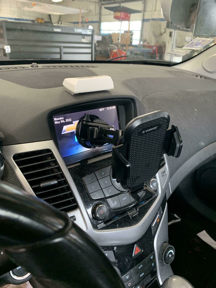 Absolutely No Where Else To Mount Your Phone Holder?