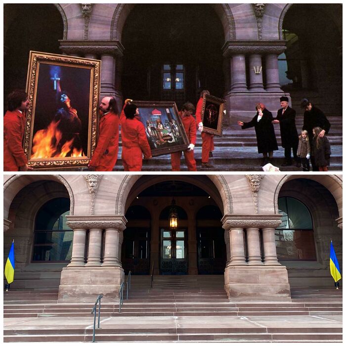 The Ontario Legislative Building In Canada - 1981 And 2022