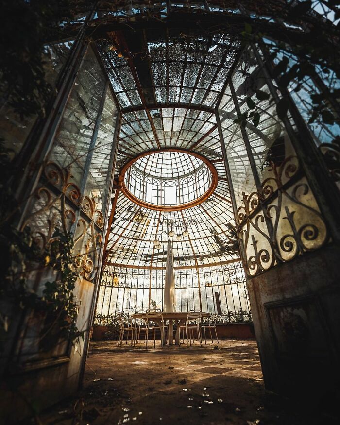 Abandoned 19th Century Greenhouse Somewhere In France