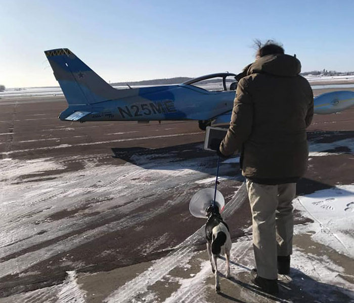 “I’d Rather Be Flying Dogs”: Retired Pilot Flies Rescue Animals To Their New Homes “I’d Rather Be Flying Dogs”: Retired Pilot Flies Rescue Animals To Their New Homes