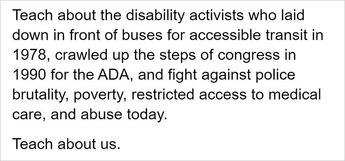 People Online Are Discussing Disability History After A Tumblr User Shares 6 Events That Are Not Talked About Enough From It People Online Are Discussing Disability History After A Tumblr User Shares 6 Events That Are Not Talked About Enough From It