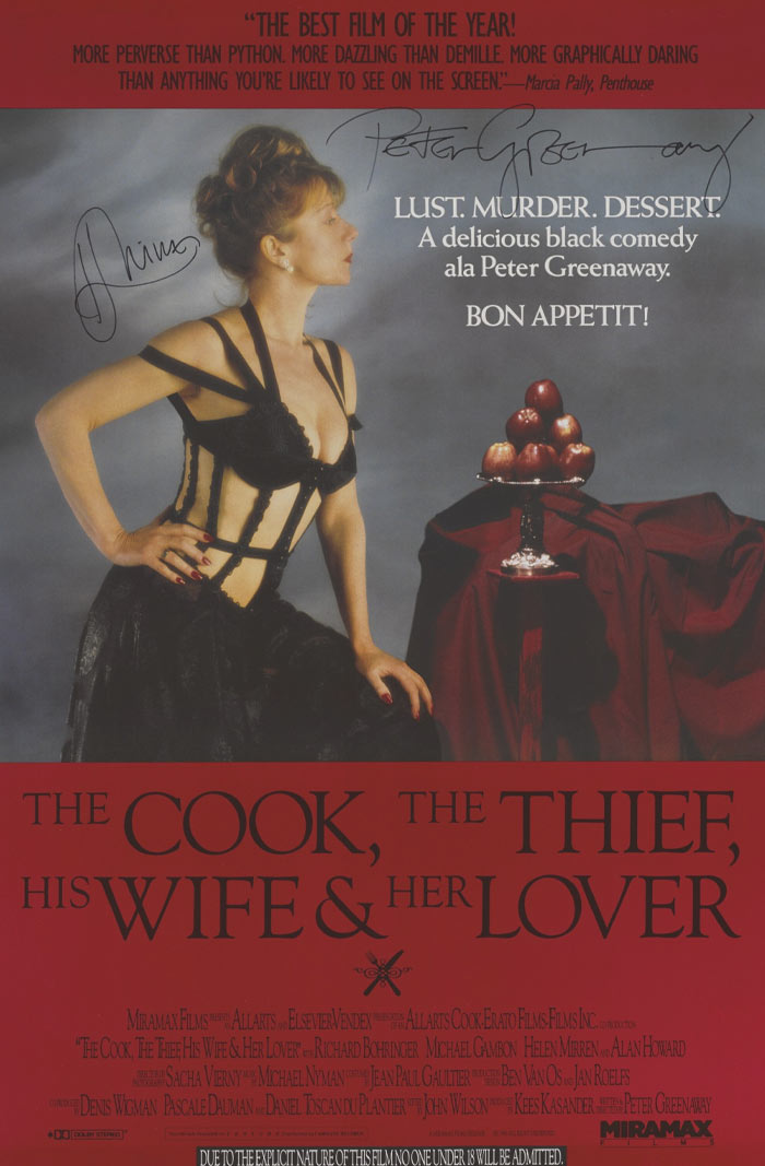 The Cook, The Thief, His Wife And Her Lover (1989)