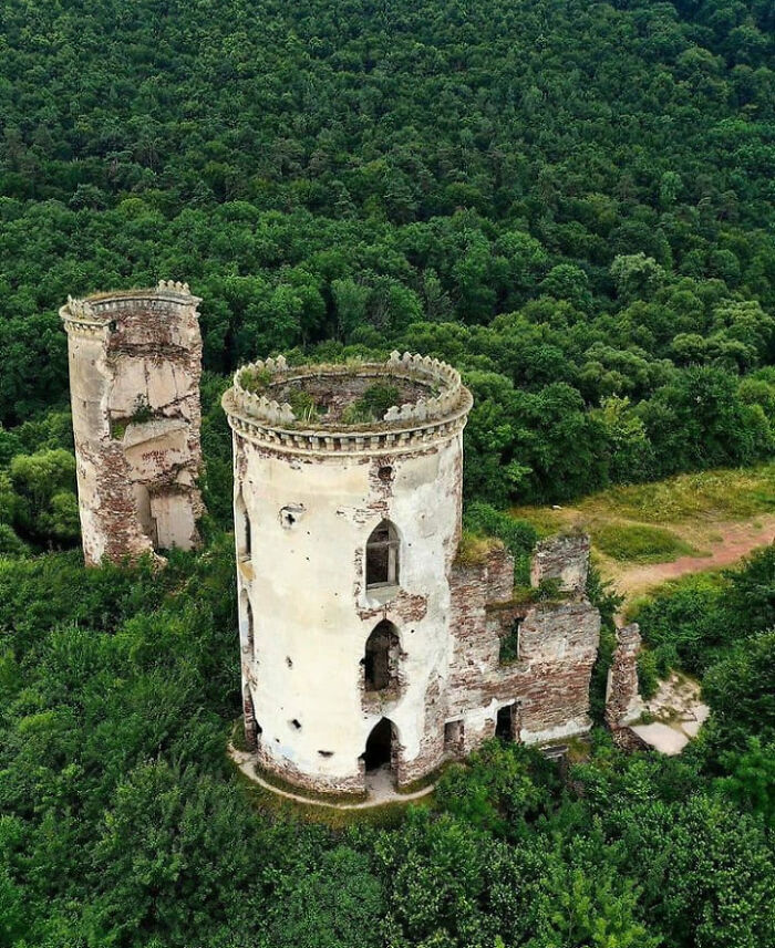 Abandoned Castle In Ukraine