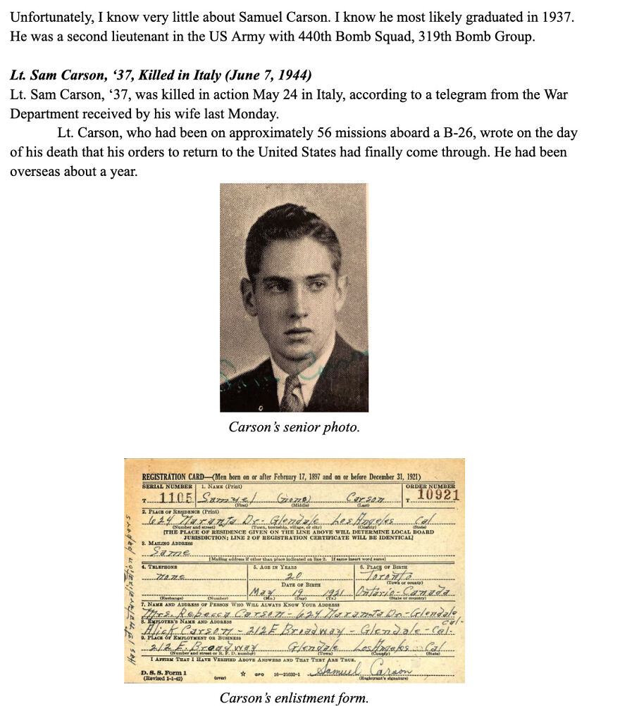 85 Heroes From My School Who Gave Their Lives In War (Pt. 1)