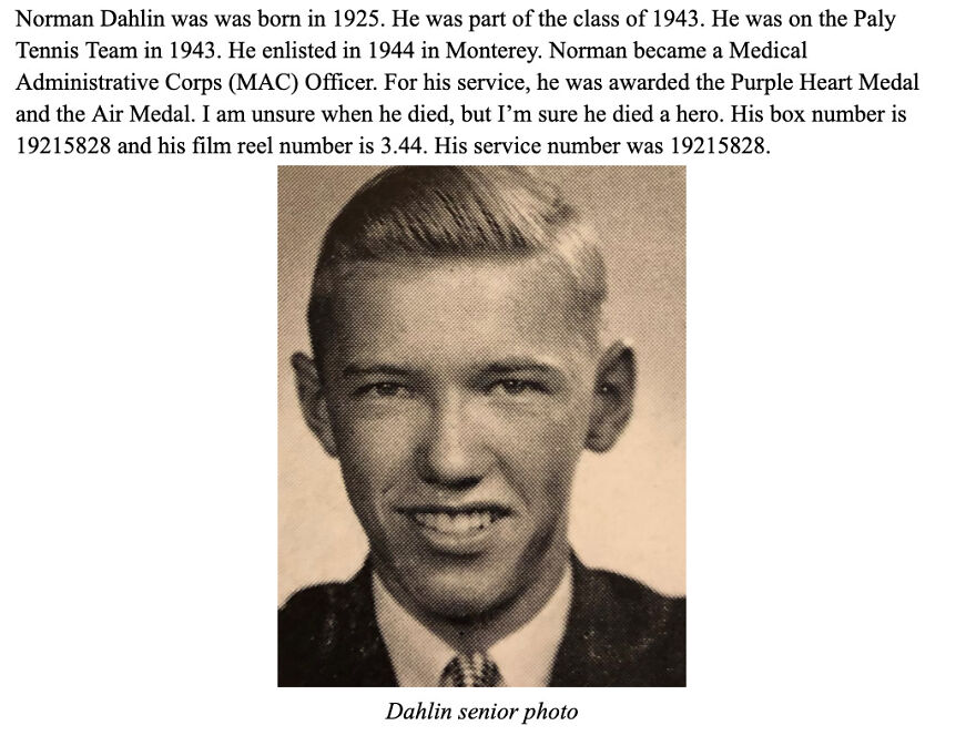 85 Heroes From My School Who Gave Their Lives In War (Pt. 1)