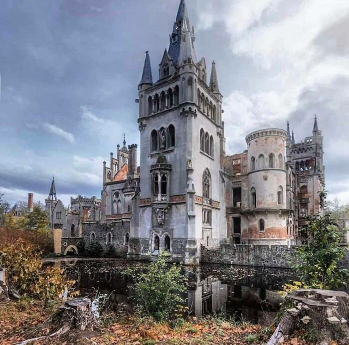 Abandoned Palace In Kopice, Poland