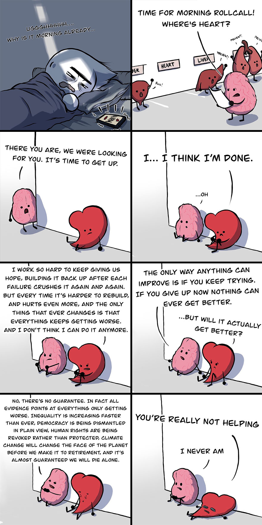 Artist Continues To Create Comics About How To Fight Depression With Humor