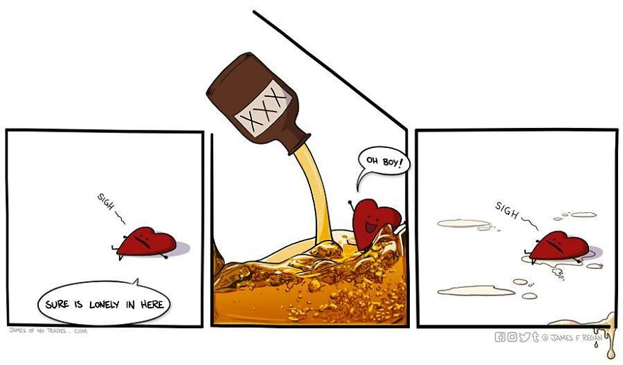 Artist Continues To Create Comics About How To Fight Depression With Humor