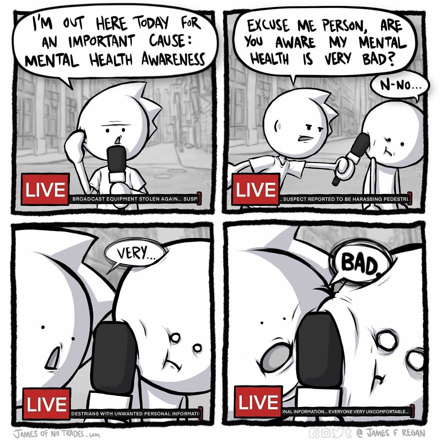 Artist Continues To Create Comics About How To Fight Depression With Humor