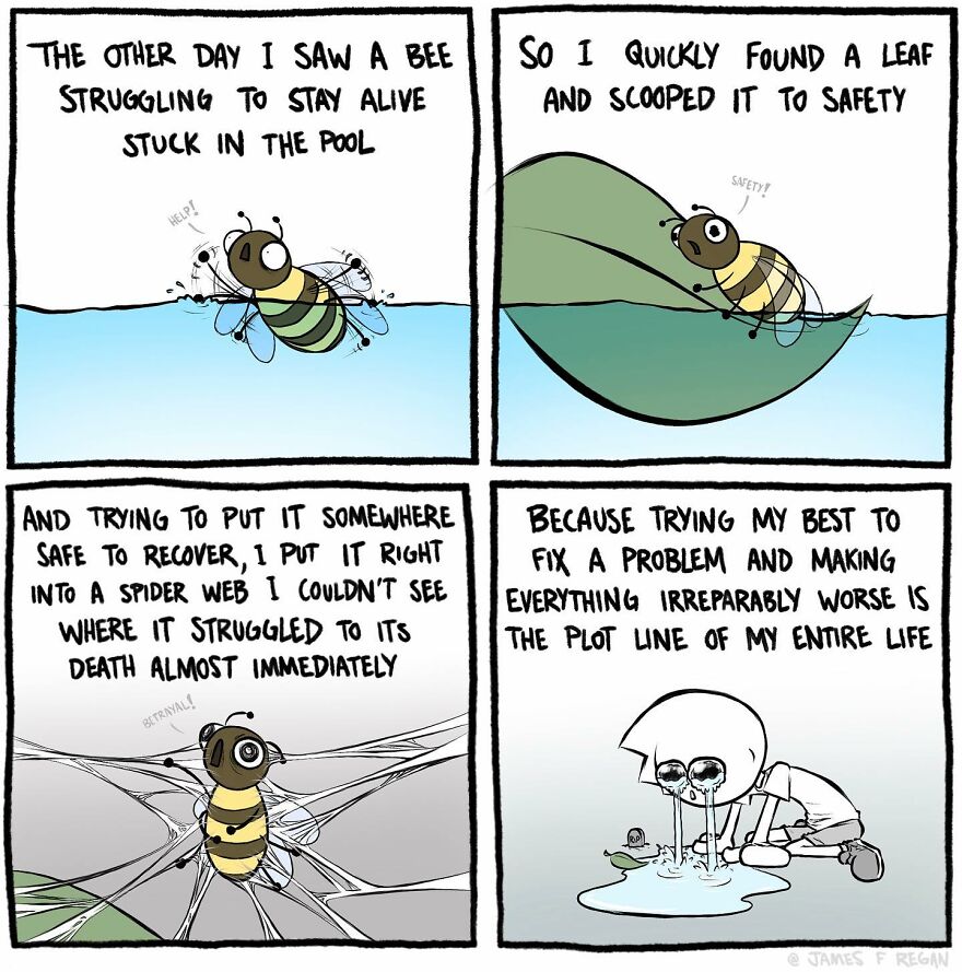 Artist Continues To Create Comics About How To Fight Depression With Humor