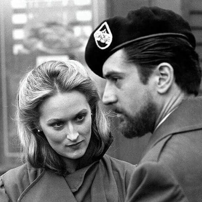Meryl Streep y Robert De Niro en El Cazador, 1978