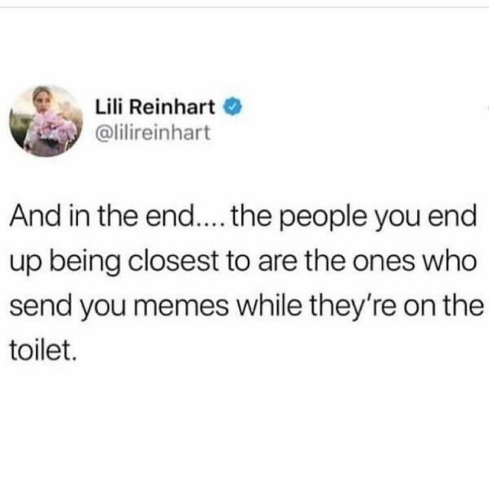 🚾 Couldn't Agree More @lilireinhart