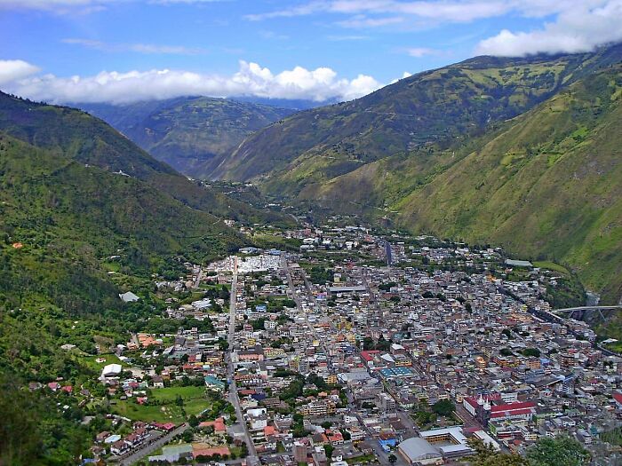 Banos, Ecuador - A Remote Town Between The Mountains With Loads Of Outdoor Activities And Great Nightlife.