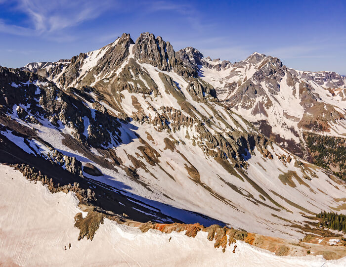A Beautiful View From A 13,200ft Ridge