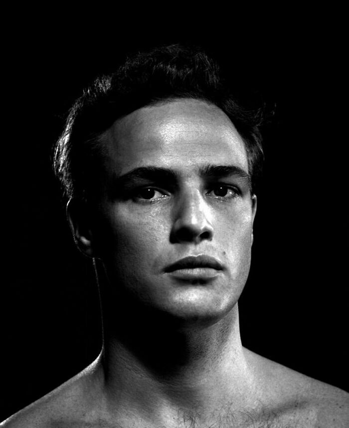 Marlon Brando Photographed By Philippe Halsman, 1949