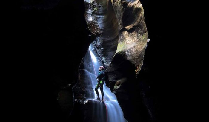Claustral Canyon, New South Wales, Australia. I've Been Privileged To Abseil It 3 Times.